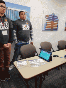 Students get hand on with AIM Mobility Apps