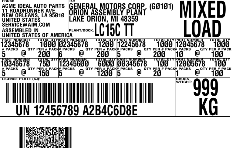 serial labels in labelview 2015